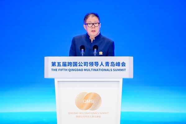 阿斯利康全球執(zhí)行副總裁、國(guó)際業(yè)務(wù)主席及中國(guó)總裁王磊在大會(huì)上發(fā)言