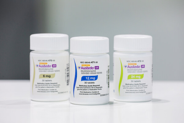 Austedo XR®(氘丁苯那嗪緩釋片) Austedo XR®(氘丁苯那嗪緩釋片)