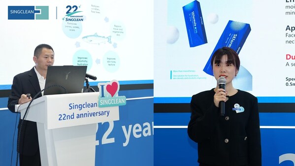 圖 2 協(xié)合高級(jí)研發(fā)工程師馮夕江和品牌負(fù)責(zé)人徐貞