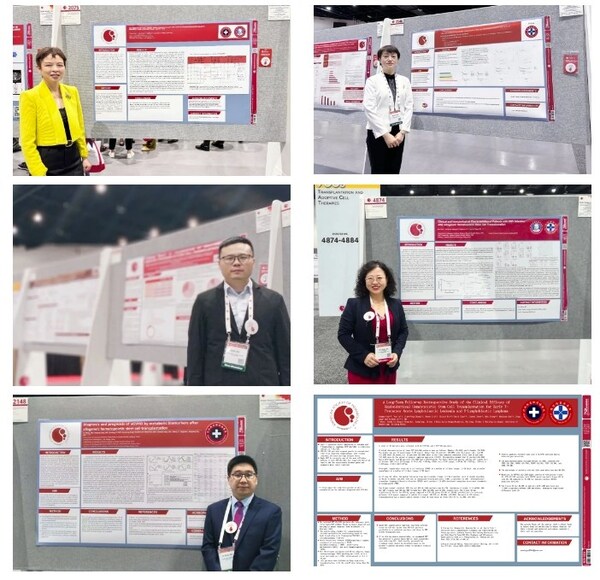 陸道培醫(yī)學(xué)團(tuán)隊(duì)與研究成果合影