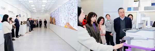 現(xiàn)場(chǎng)嘉賓參觀丹納赫蘇州客戶體驗(yàn)及培訓(xùn)中心