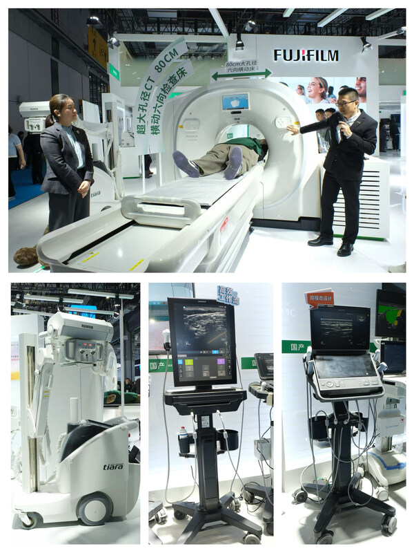 富士膠片國產(chǎn)大孔徑 CT、tiara I及SONOSITE X系列多款新品首次在中國展會亮相