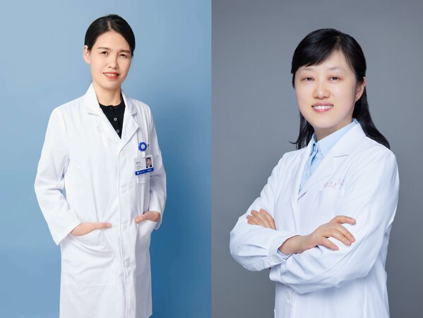 （左為浙江大學(xué)醫(yī)學(xué)院附屬第二醫(yī)院消化內(nèi)科主任醫(yī)師陳焰， 右為重慶大學(xué)附屬人民醫(yī)院消化內(nèi)科主任醫(yī)師郭紅）