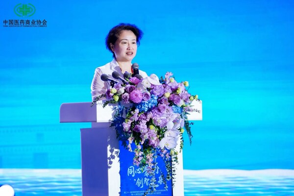 中國醫(yī)藥商業(yè)協(xié)會會長石晟怡