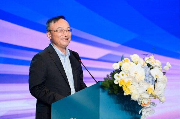 招商信諾總經(jīng)理兼首席執(zhí)行官常穎進(jìn)行《重塑賦能 共筑健康生態(tài)》專題分享