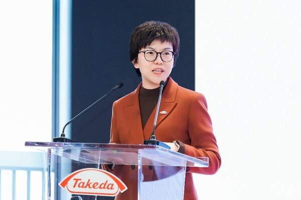 武田中國(guó)代理總裁劉燕博士致辭